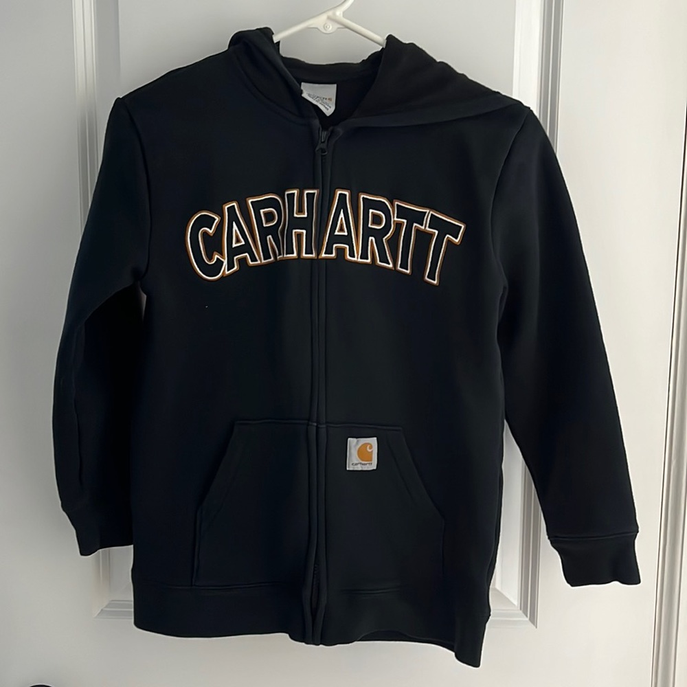 Boys med 10-12 Carhartt zip up hoodie
